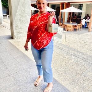 hudson stella mid rise crop straight frayed hem